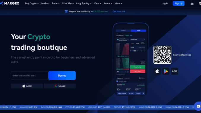 Margex Crypto Futures Exchange
