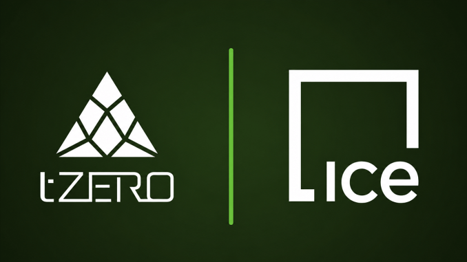 NYSE Owner ICE Taps Tzero as 24/7 Tokenized Stock Race Ignites